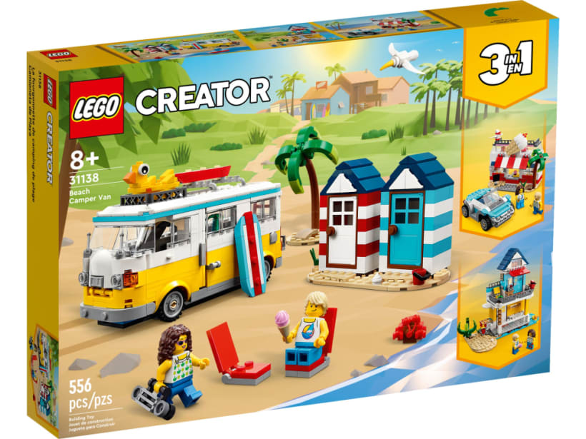 Image of LEGO Set 31138 Camping-car à la plage