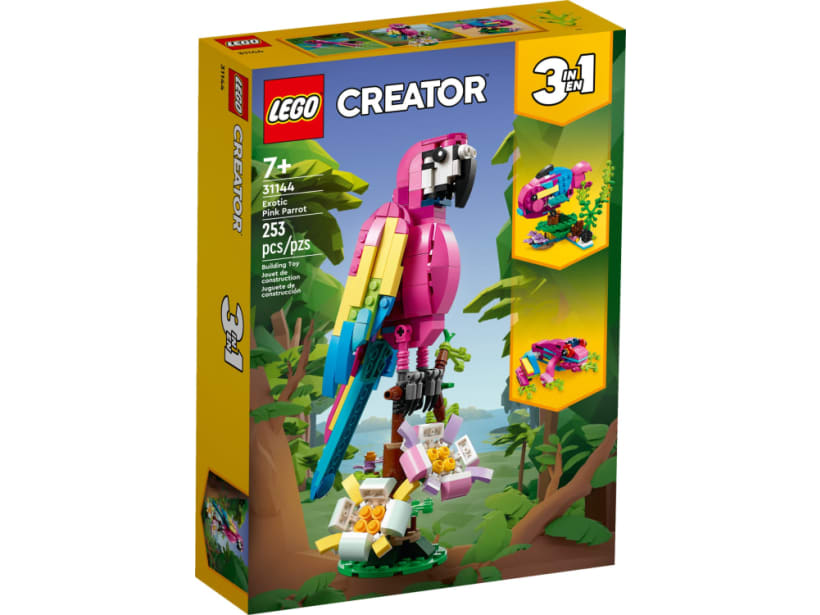 Image of LEGO Set 31144 Exotic Pink Parrot
