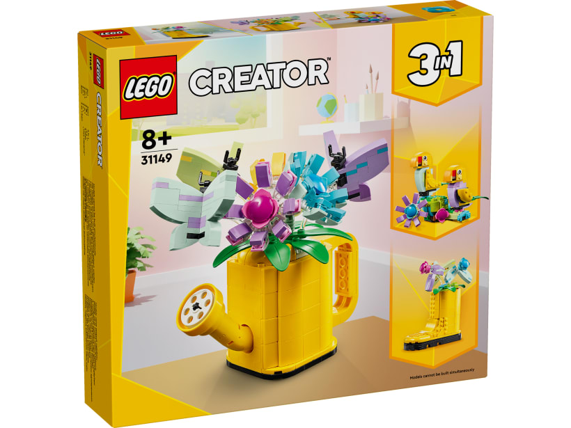 Image of LEGO Set 31149 Flowers in Watering Can