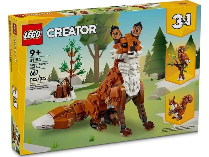 Image of LEGO Set 31154 Forest Animals: Red Fox