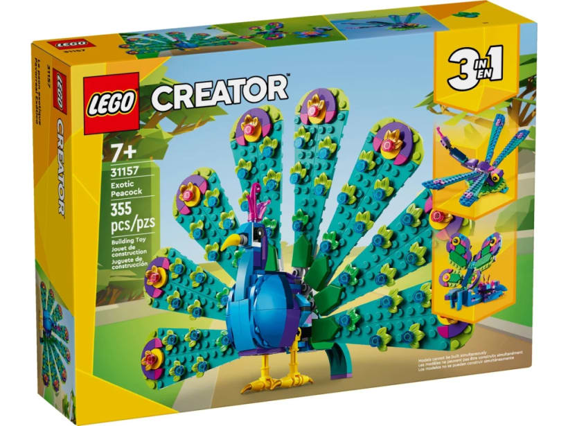 Image of LEGO Set 31157 Exotic Peacock