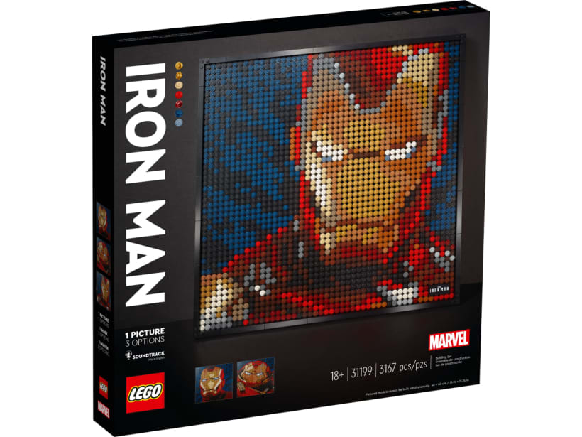 Image of LEGO Set 31199 Iron Man de Marvel Studios