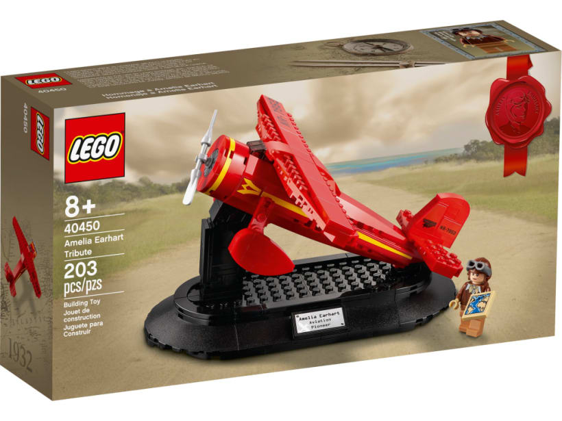 Image of LEGO Set 40450 Amelia Earhart Tribute