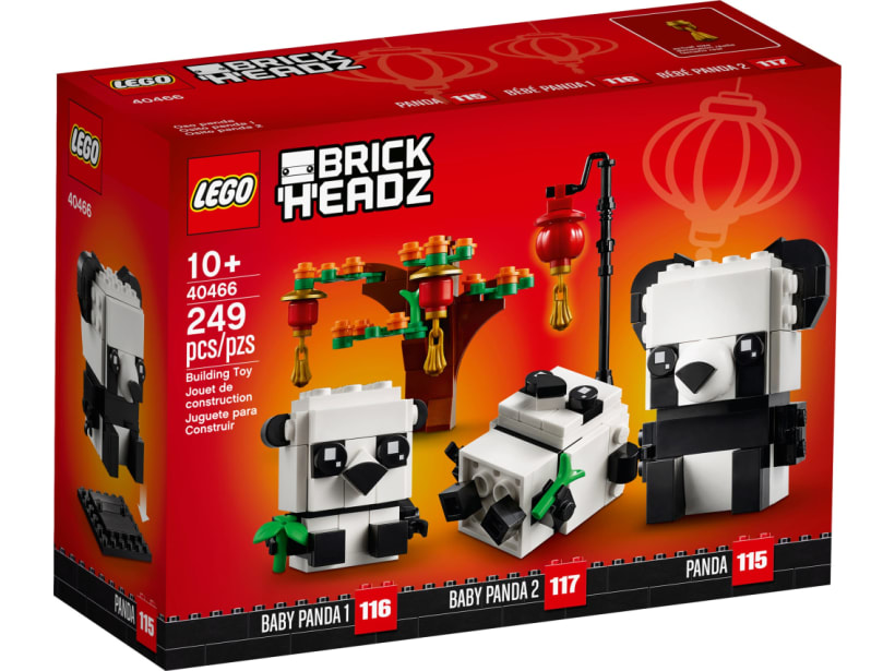 Image of LEGO Set 40466 Chinese New Year Pandas