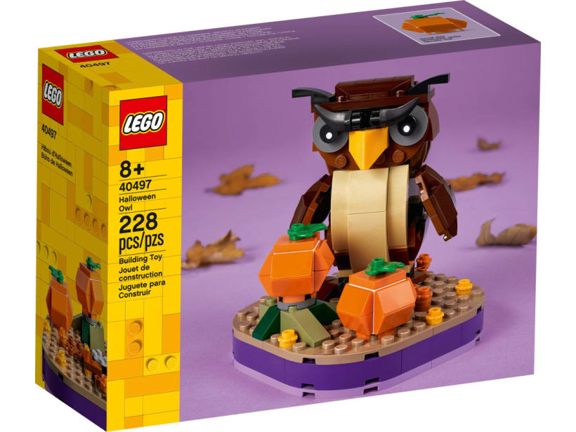 Image of LEGO Set 40497 Le hibou d'Halloween