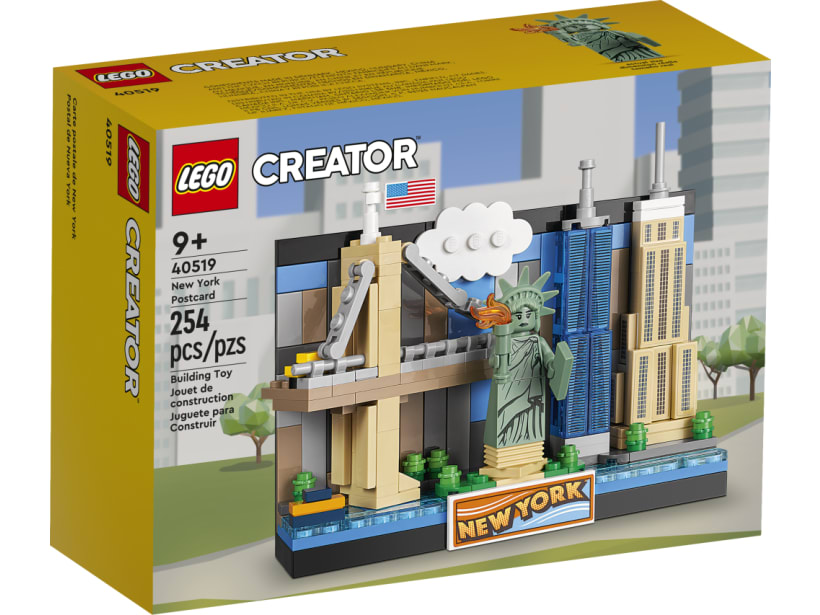 Image of LEGO Set 40519 New York Postcard
