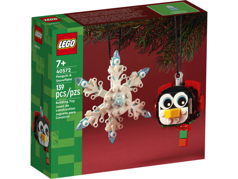 Image of LEGO Set 40572 Penguin & Snowflake