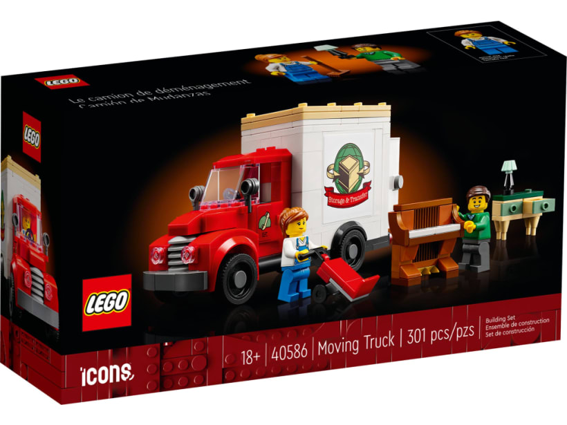 Image of LEGO Set 40586 Le camion de déménagement