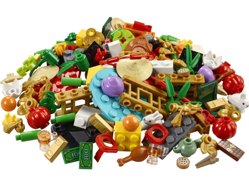 Image of LEGO Set 40605 Mondneujahr – VIP-Ergänzungsset