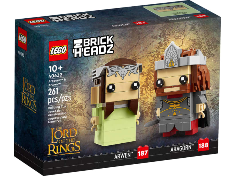 Image of LEGO Set 40632 Aragorn and Arwen