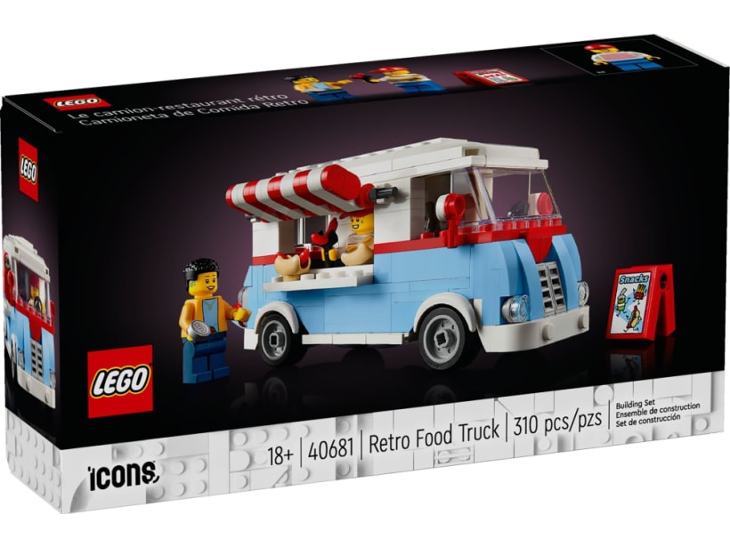 Image of LEGO Set 40681 Retro Food Truck