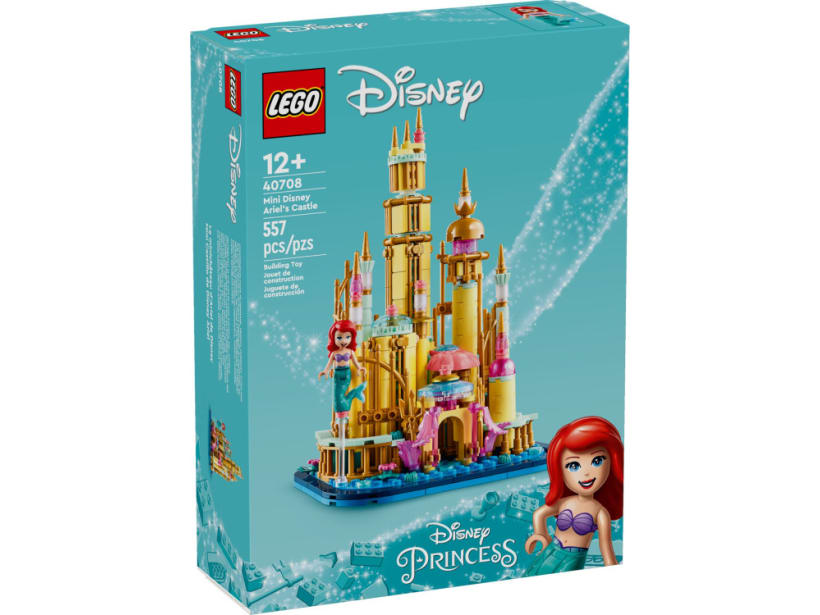 Image of LEGO Set 40708 Mini Disney Ariel's Castle