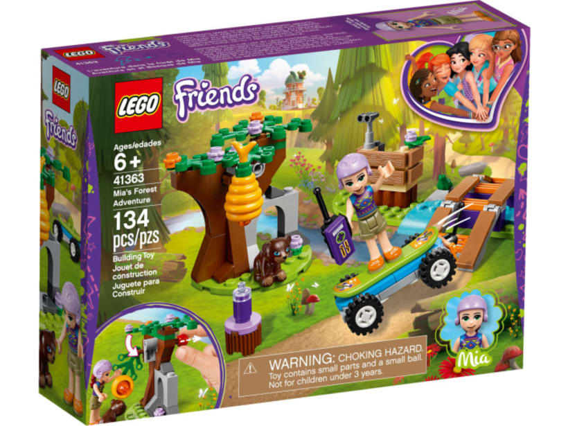 Image of LEGO Set 41363 Mia's Forest Adventure