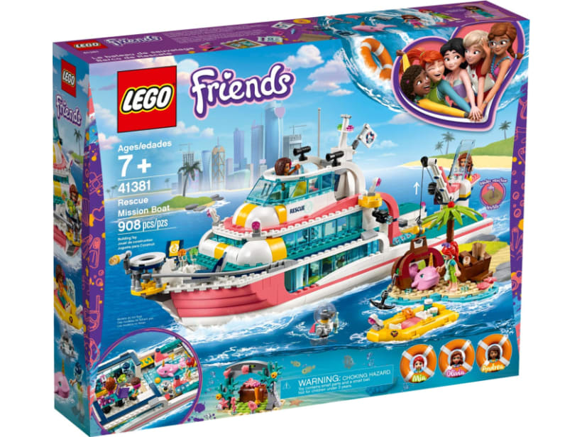 Image of LEGO Set 41381 Rescue Mission Boat