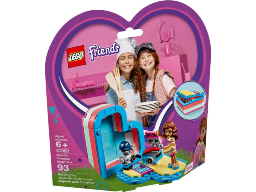 Image of LEGO Set 41387 La boîte cœur d'été d'Olivia