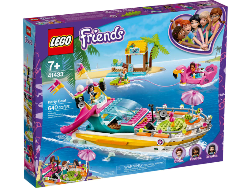 Image of LEGO Set 41433 Le bateau de fête