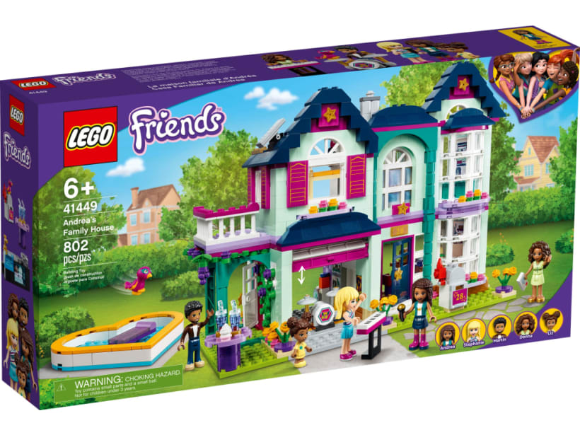 Image of LEGO Set 41449 La maison familiale d'Andréa