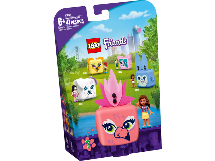 Image of LEGO Set 41662 Olivia's Flamingo Cube