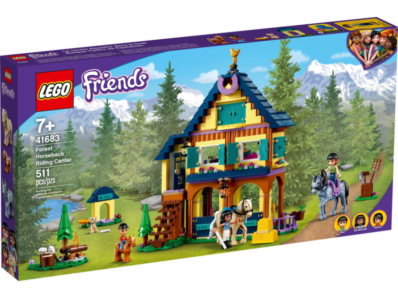Image of LEGO Set 41683 Forest Horseback Riding Center