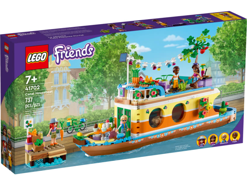 Image of LEGO Set 41702 Canal Houseboat