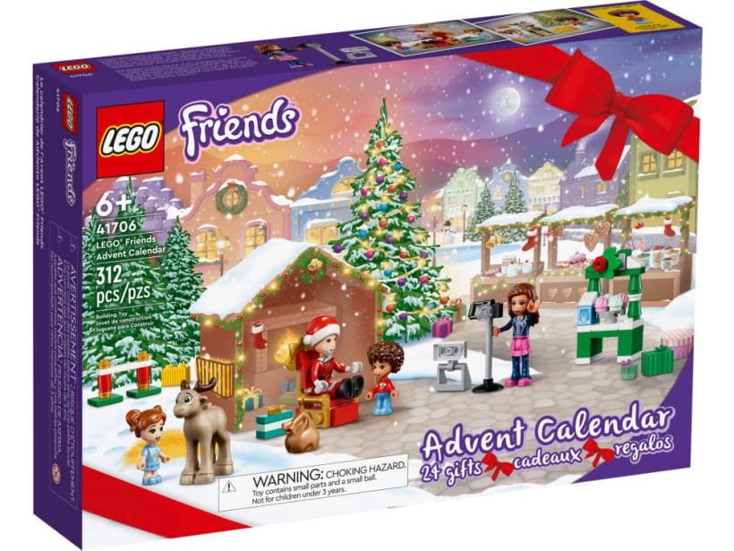 Image of LEGO Set 41706 Le calendrier de l’Avent LEGO® Friends