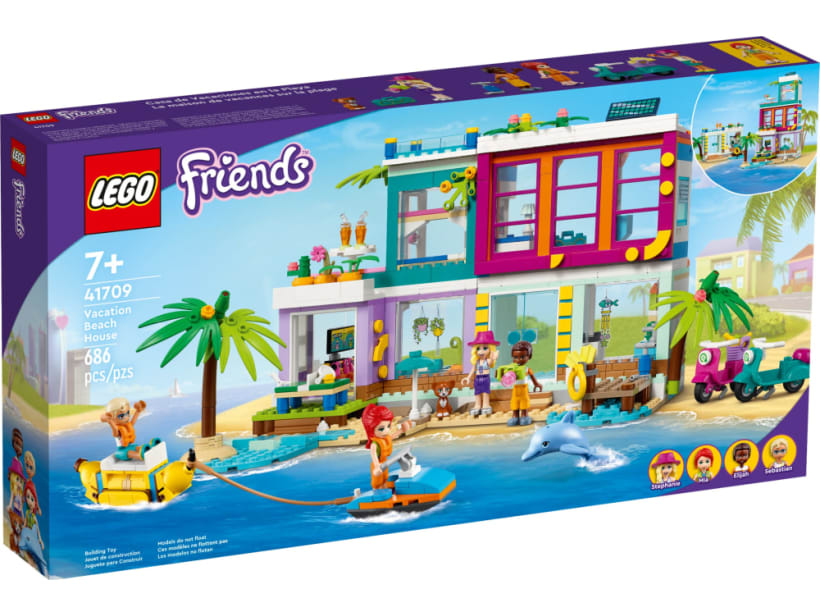 Image of LEGO Set 41709 Ferienhaus am Strand