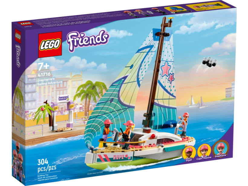 Image of LEGO Set 41716 Stephanie's Sailboat Adventure