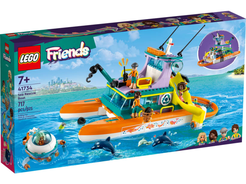 Image of LEGO Set 41734 Sea Rescue Boat