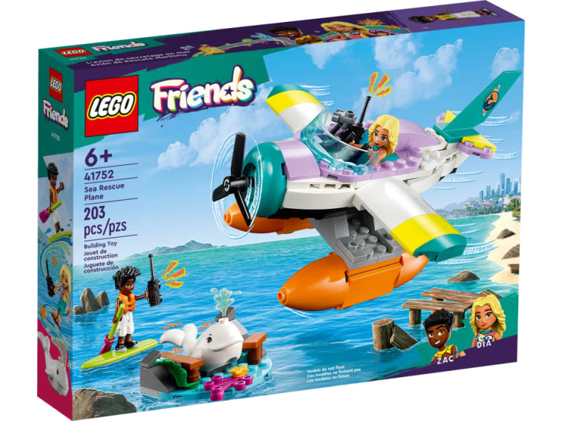 Image of LEGO Set 41752 Sea Rescue Plane