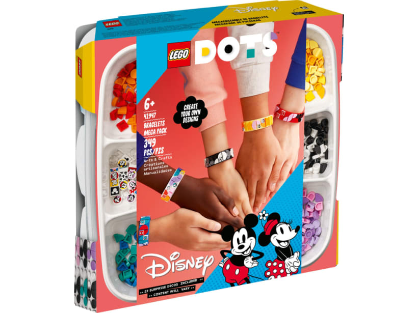 Image of LEGO Set 41947 Mickey & Friends Bracelets Mega Pack