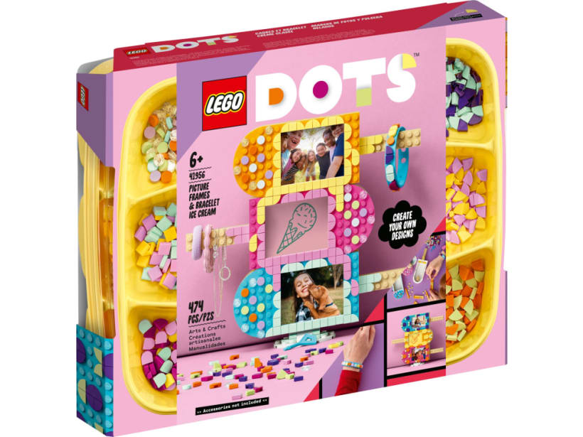Image of LEGO Set 41956 Ice Cream Picture Frames & Bracelet