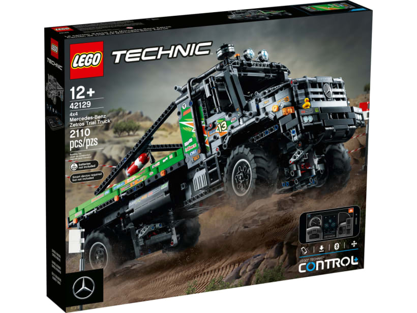 Image of LEGO Set 42129 Le camion d’essai 4x4 Mercedes-Benz Zetros