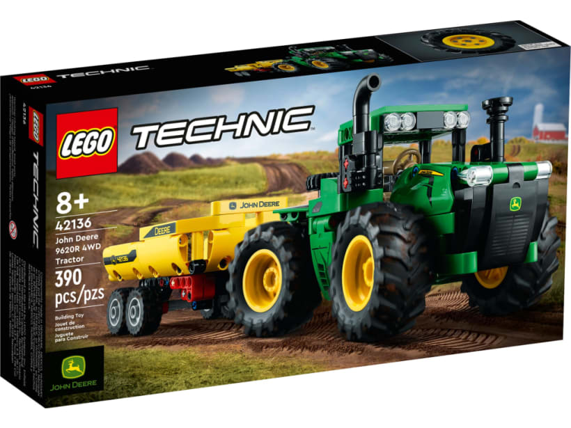 Image of LEGO Set 42136 Tracteur John Deere 9620R 4WD