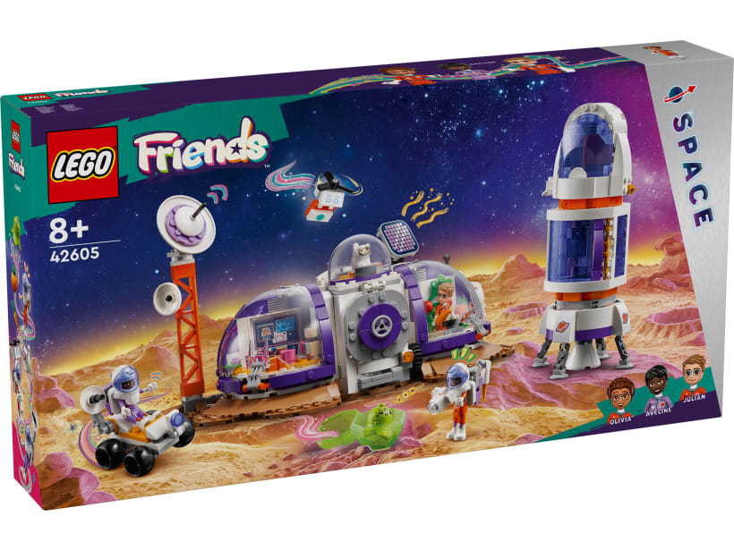 Image of LEGO Set 42605 Mars Space Base and Rocket