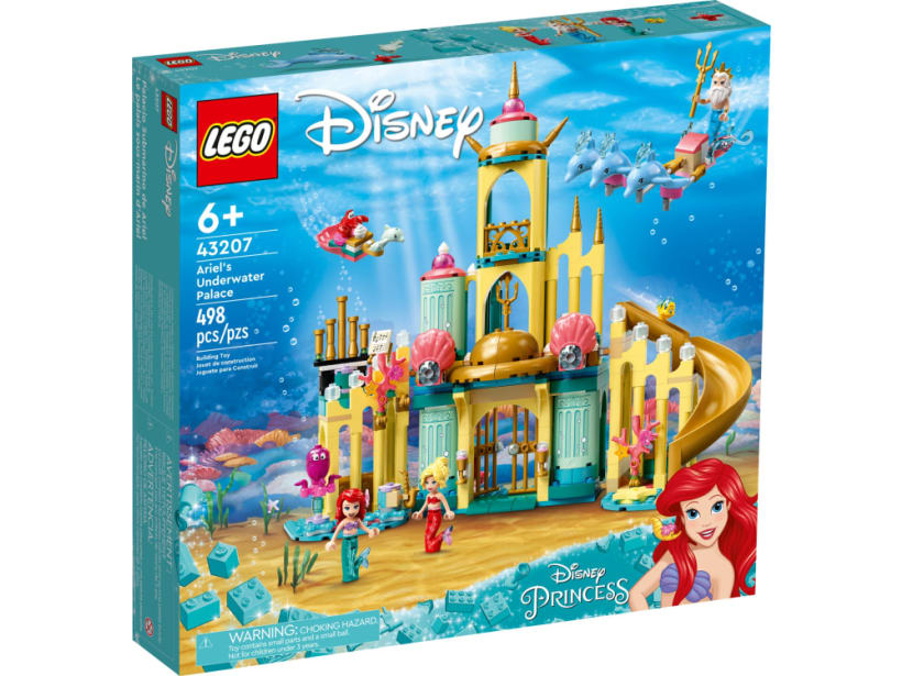 Image of LEGO Set 43207 Ariel’s Underwater Palace