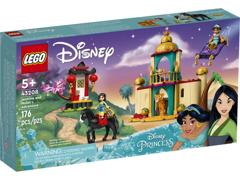 Image of LEGO Set 43208 Jasmine and Mulan’s Adventure