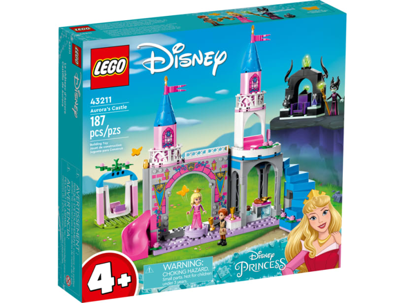 Image of LEGO Set 43211 Aurora's Castle