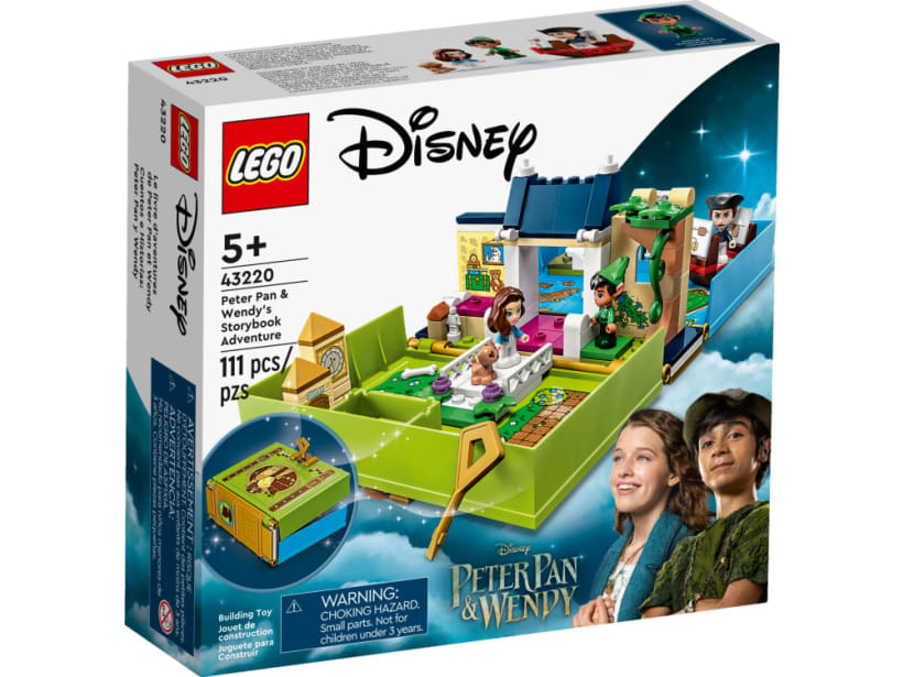 Image of LEGO Set 43220 Peter Pan & Wendy's Storybook Adventure