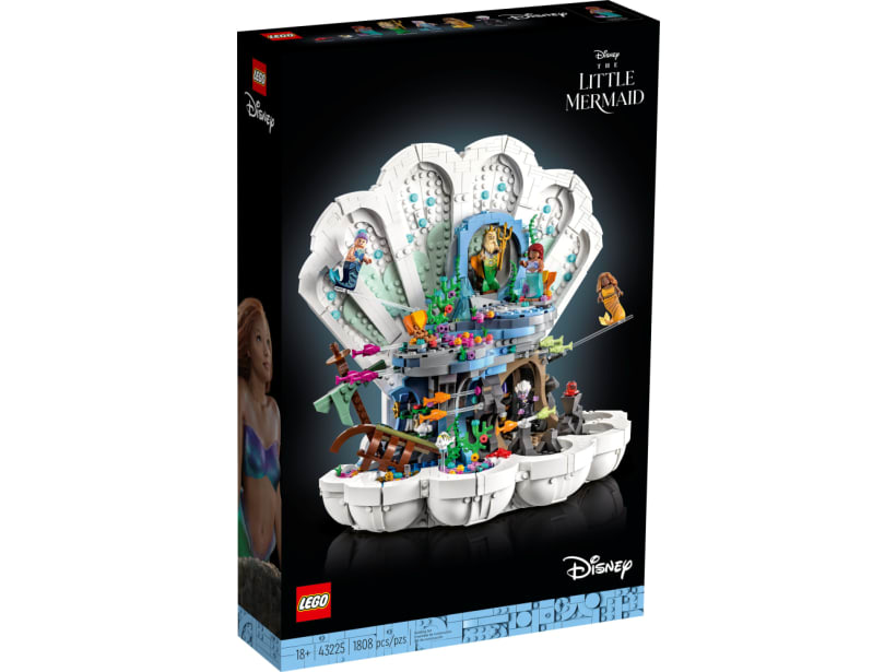 Image of LEGO Set 43225 The Little Mermaid Royal Clamshell