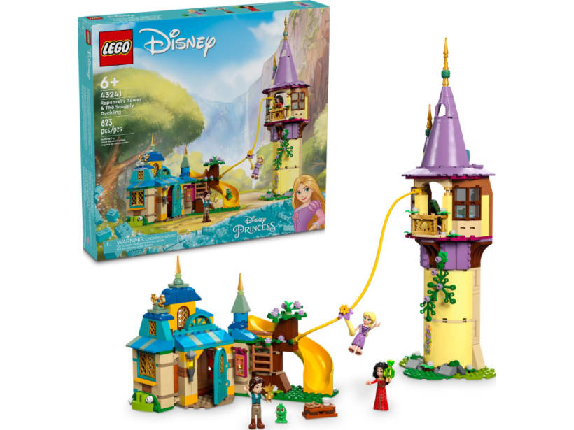 Image of LEGO Set 43241 Rapunzel's Tower & The Snuggly Duckling