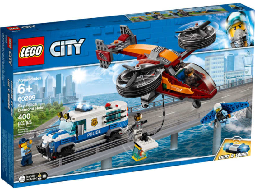 Image of LEGO Set 60209 Sky Police Diamond Heist