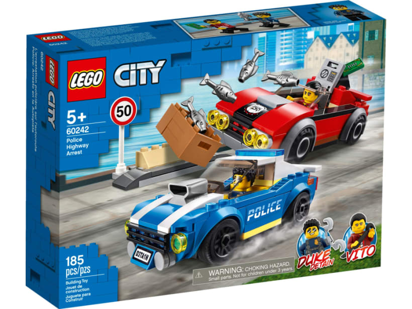 Image of LEGO Set 60242 Festnahme auf der Autobahn