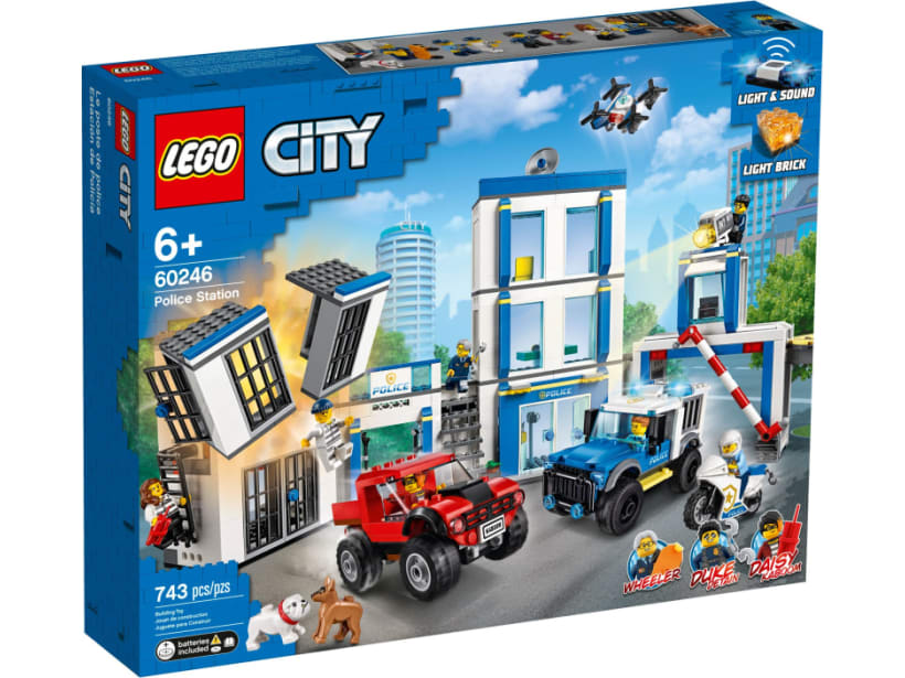 Image of LEGO Set 60246 Le commissariat de police