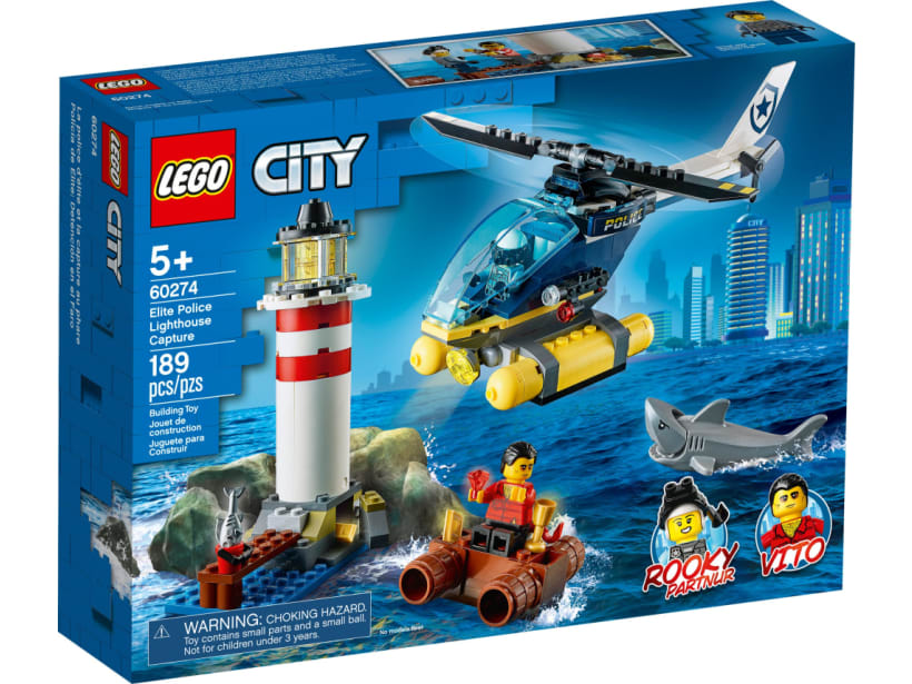 Image of LEGO Set 60274 Elite Police Lighthouse Arrest