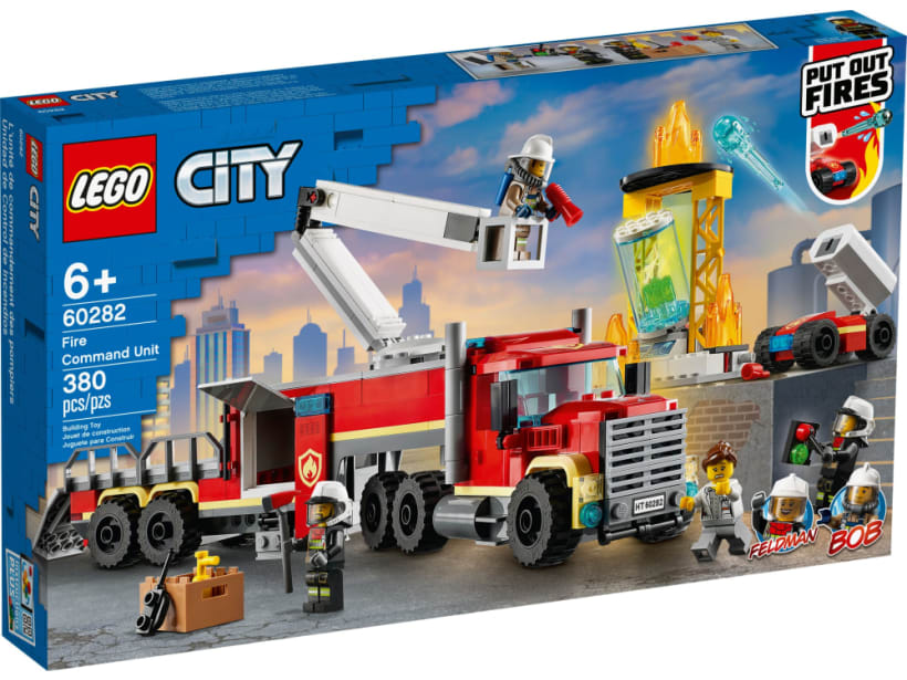 Image of LEGO Set 60282 L'unité de commandement des pompiers