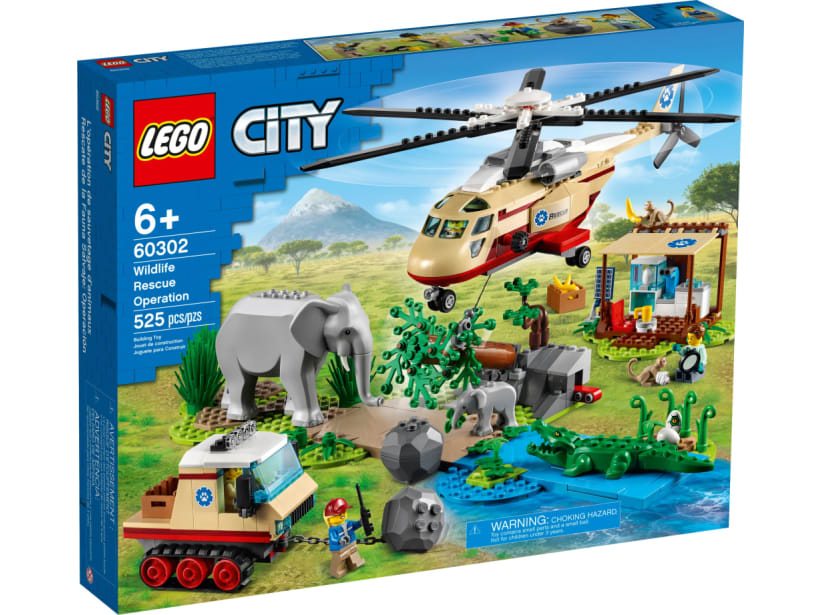 Image of LEGO Set 60302 L'opération de sauvetage des animaux sauvages
