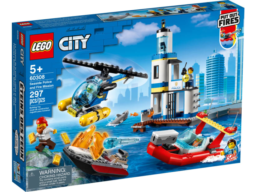 Image of LEGO Set 60308 Les garde-côtes et les marins-pompiers en mission