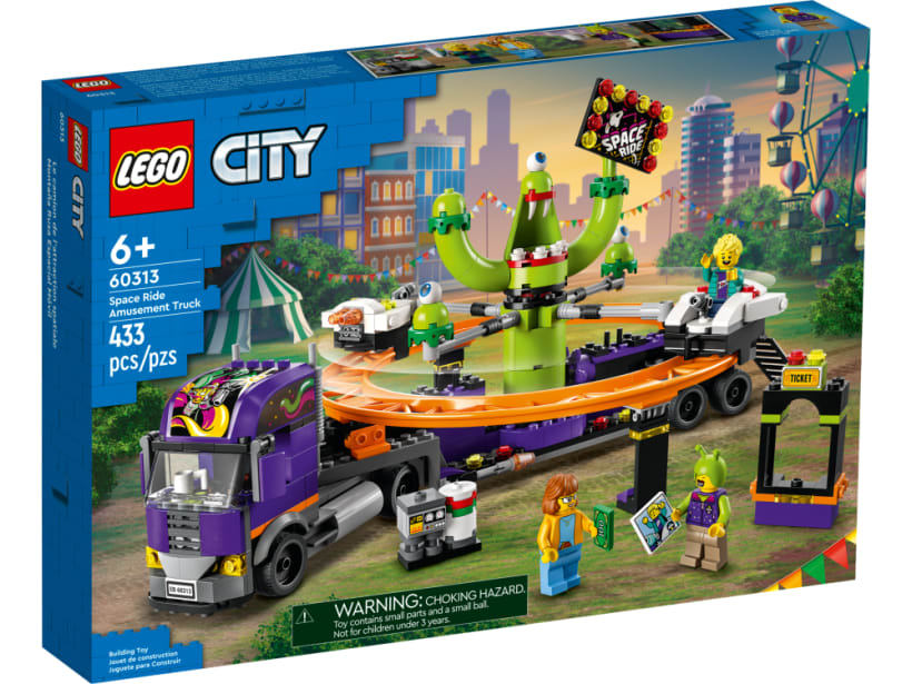 Image of LEGO Set 60313 Space Ride Amusement Truck