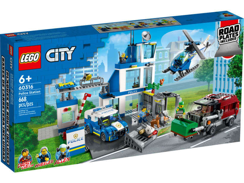Image of LEGO Set 60316 Le commissariat de police