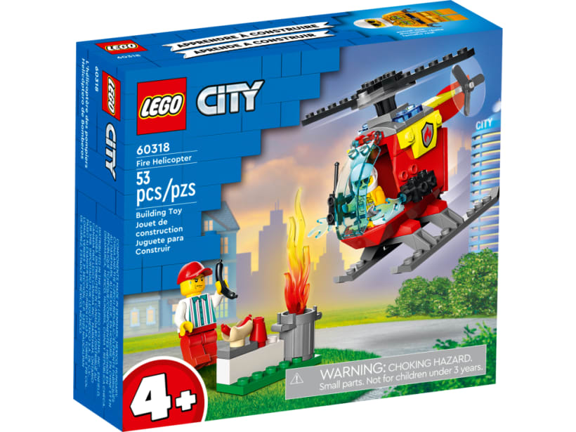 Image of LEGO Set 60318 Fire Helicopter